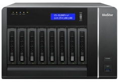 Система видеонаблюдения IP QNAP VS-8124 Pro+ с 24 каналами для записи видео и восемью отсеками для жестких дисков