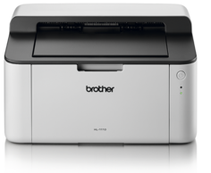 Принтер лазерный черно-белый Brother HL1110R1 A4, 20стр/мин, 2400x600, лоток 150 листов, USB, старт.картридж 700стр
