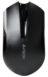 Мышь Wireless A4Tech G3-200N черный оптическая (1000dpi) USB2.0 (3but) 762346