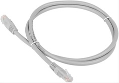 Кабель патч-корд U/UTP 6 кат. 2м TWT TWT-45-45-2.0/6-GY RJ45 - RJ45, 4 пары, UTP, категория 6, 2 м, серый
