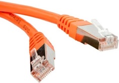 Кабель патч-корд F/UTP 6 кат. 2м. Lanmaster LAN6-S45-45-2.0-LSZH RJ45 - RJ45, 4 пары, оранжевый, LSZH