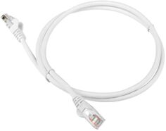 Кабель патч-корд Lanmaster LAN-PC45/U5E-0.5-WH RJ45 - RJ45, 4 пары, UTP, категория 5е, 0.5 м, белый, LSZH