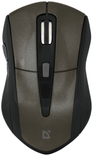 Мышь Wireless Defender Accura MM-965 52968 коричневая, 800-1600dpi, USB, 6 кнопок