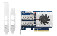 Сетевая карта QNAP QXG-25G2SF-CX4 25 GbE SFP28, PCIe Gen3 x8