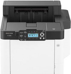 Принтер лазерный цветной Ricoh P C600 408302 , A4, 2Гб, 40 стр/мин, дуплекс, PS3, GigaLAN, стартовые картриджи 8000стр (чёрный), 6000стр (цветные)