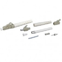 Коннектор Hyperline FK-STD-LC/SA-SM-UPC-BK-S3-BK клеевой LC/UPC, SM (для одномодового кабеля), simplex, 3.0мм, черный