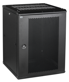 Шкаф настенный 19", 15U ITK LWR5-15U66-PF LINEA W 600x600 мм дверь перфорированная, RAL9005