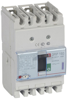 Автоматический выключатель в литом корпусе Legrand 420122 DPX³ 160 - термомагнитный расцепитель, 50 кА, 400 В~, 3П, 40 А