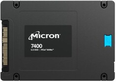 Накопитель SSD 2.5 Micron MTFDKCB7T6TDZ-1AZ1ZABYY 7400 PRO, 7.68TB, PCI-E, TLC, 6600/5400 MB/s, 1000K/190K IOPS, MTTF 2M
