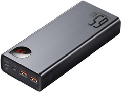 Аккумулятор внешний портативный Baseus PPIMDA-D01 Adaman Metal Digital Display Quick Charge 20000mAh 65W black