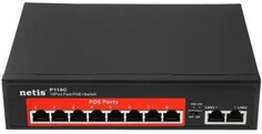 Коммутатор неуправляемый Netis P110C 6PORT 10/100M 4POE