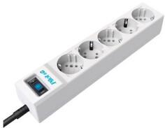 Сетевой фильтр ZIS Pilot SG5 Pilot SG5 3M 5 outlets (GP), 10A / 2.2kVt, automatic circuit-breaker, 3 m 1000617536