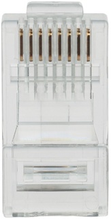 Коннектор Datarex DR-3003 UTP кат.6 8P8C универсальная, 15U", 3 зубца, упак 100 шт