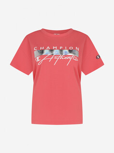 Футболка женская Champion Glossy, Розовый