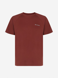 Футболка мужская Columbia Alpine Chill Pro Ss Crew, Красный