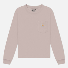 Женский лонгслив Carhartt Tencel Fiber Series Loose Fit Crew Neck Pocket