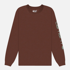 Мужской лонгслив Carhartt Relaxed Fit Heavyweight Logo Sleeve Graphic