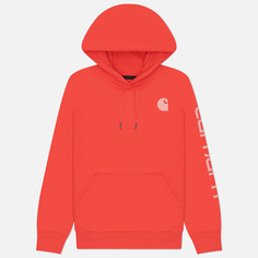 Женская толстовка Carhartt Relaxed Fit Midweight Logo Sleeve Graphic Hoodie