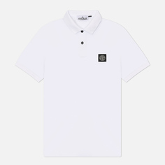 Мужское поло Stone Island Compass Patch