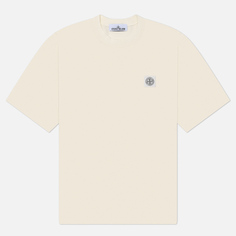 Мужская футболка Stone Island Monocolour Compass Patch