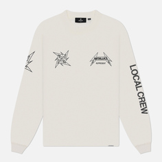 Мужской лонгслив REPRESENT x Metallica Local Crew