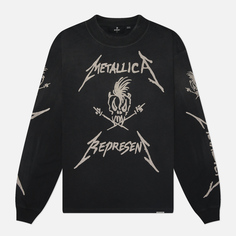 Мужской лонгслив REPRESENT x Metallica Garage Inc
