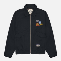 Мужская куртка ветровка Evisu Heritage Graffiti Daicock Print Zip Up