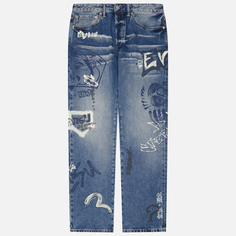Мужские джинсы Evisu Heritage Graffiti Printed