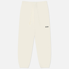 Женские брюки MSGM MSGM Micrologo Print Cotton
