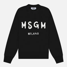 Женская толстовка MSGM MSGM Brush Stroke