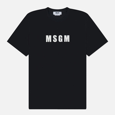 Мужская футболка MSGM MSGM Macrologo Print