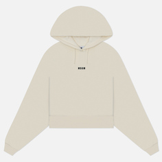 Женская толстовка MSGM Micrologo Print Hoodie