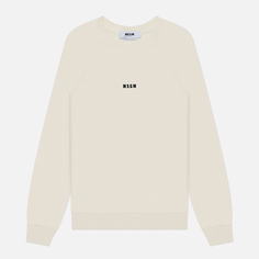 Женская толстовка MSGM Felpa Micrologo Print