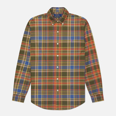 Мужская рубашка Polo Ralph Lauren Plaid Poplin Custom Fit