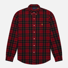 Мужская рубашка Polo Ralph Lauren Plaid Poplin Slim Fit
