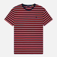 Мужская футболка Polo Ralph Lauren Embroidered Logo Stripe