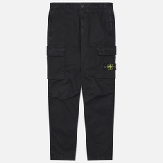 Мужские брюки Stone Island Stretch Organic Broken Twull Cotton Old Effect