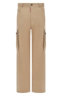 Хлопковые брюки-карго Dsquared2