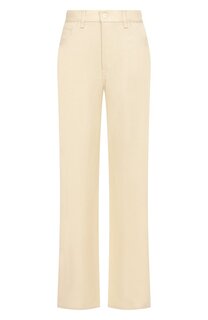 Брюки из вискозы и льна Dondup