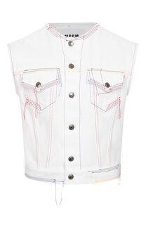 Джинсовый жилет MSGM