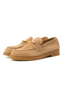 Замшевые лоферы Maddie Diamond Jimmy Choo