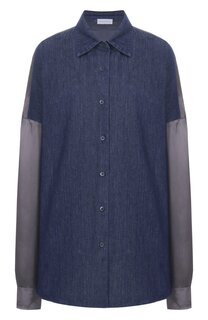 Джинсовая рубашка Dries Van Noten