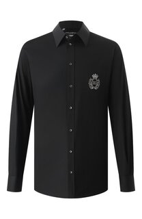 Хлопковая рубашка Dolce & Gabbana