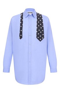 Хлопковая рубашка Moschino