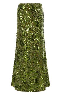 Юбка с отделкой пайетками Ganni