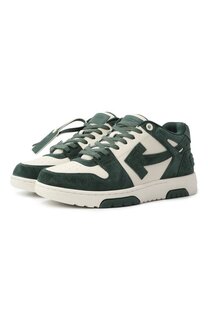 Замшевые кеды Out of Office Off-White