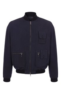 Бомбер из вискозы Giorgio Armani