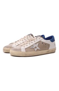 Комбинированные кеды Super Star Golden Goose Deluxe Brand