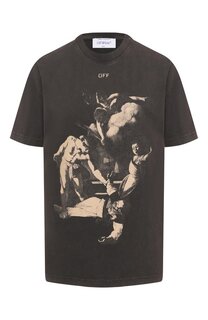 Хлопковая футболка Off-White
