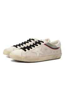 Кожаные кеды Super Star Golden Goose Deluxe Brand